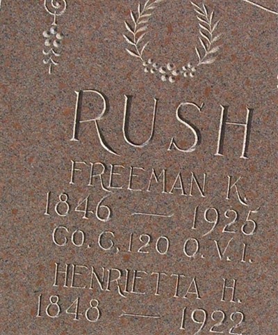 Henrietta H Rush on Sysoon