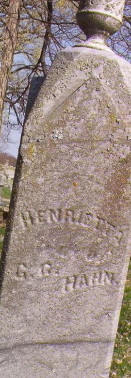 Henrietta Hahn on Sysoon