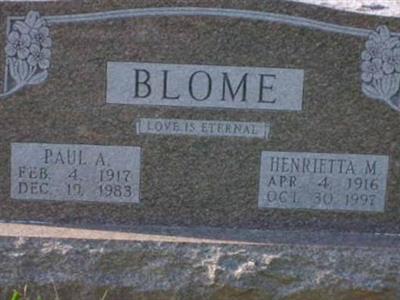 Henrietta M. Blome on Sysoon