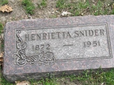 Henrietta Snider on Sysoon