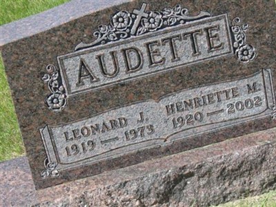 Henriette Mary Amiot Audette on Sysoon