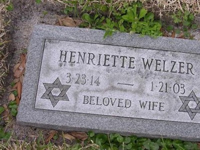 Henriette Welzer on Sysoon