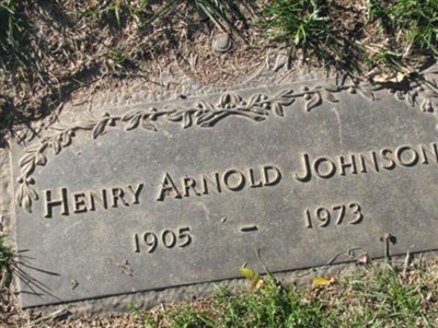 Henry Arnold Johnson on Sysoon