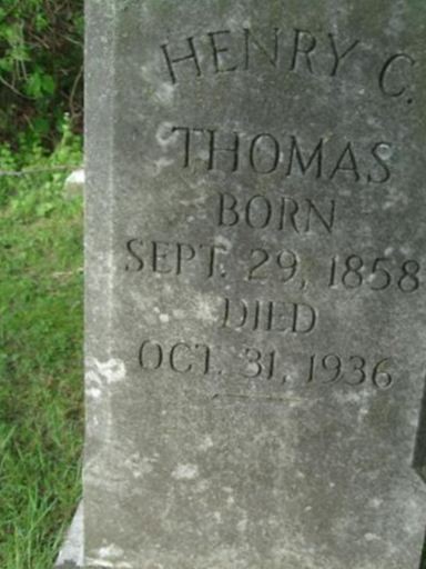 Henry C. Thomas on Sysoon