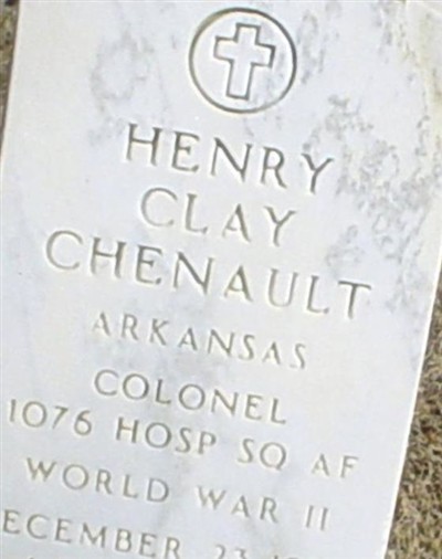 Henry Clay Chenault on Sysoon