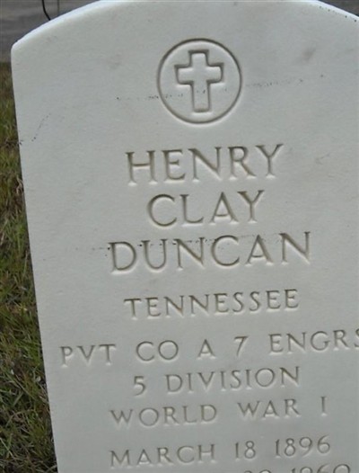 Henry Clay Duncan on Sysoon
