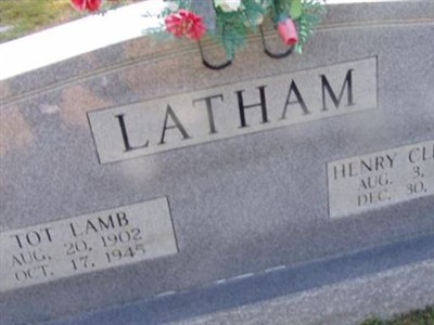 Henry Clifford Latham on Sysoon