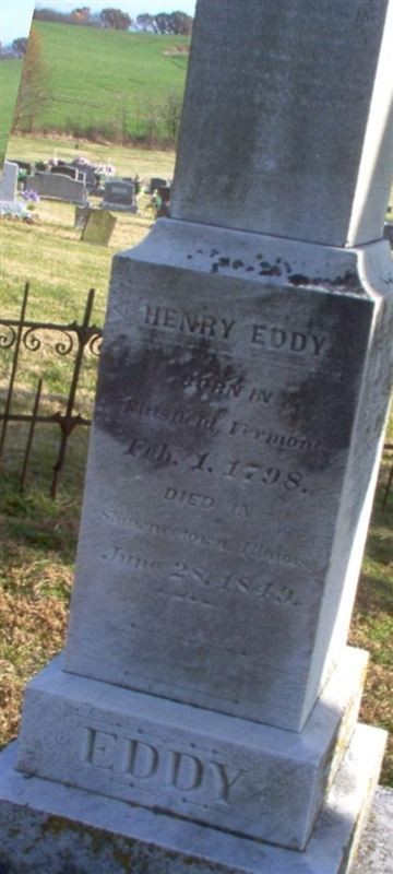 Henry Eddy on Sysoon