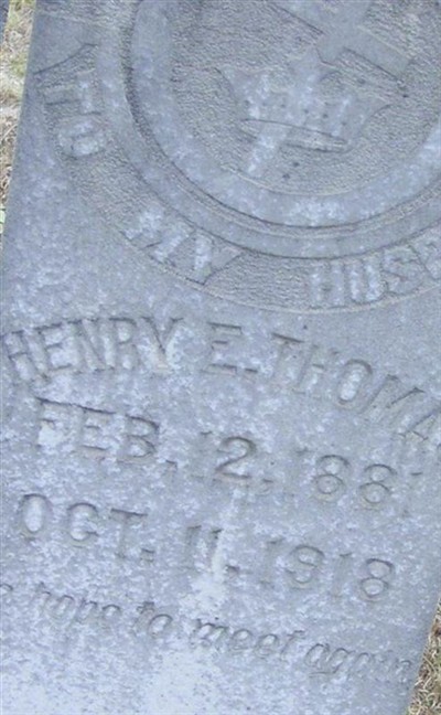 Henry Elvin Thomas, Sr on Sysoon