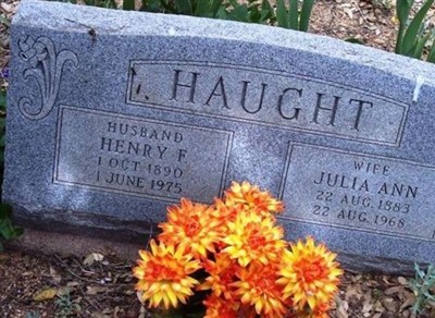 Henry F Haught on Sysoon