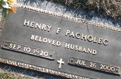 Henry F Pacholec on Sysoon