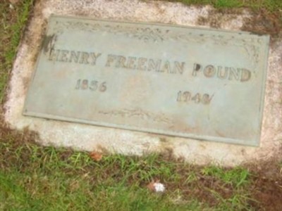 Henry Freeman Pound on Sysoon