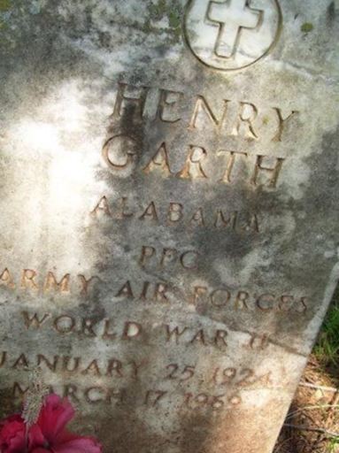 Henry Garth on Sysoon