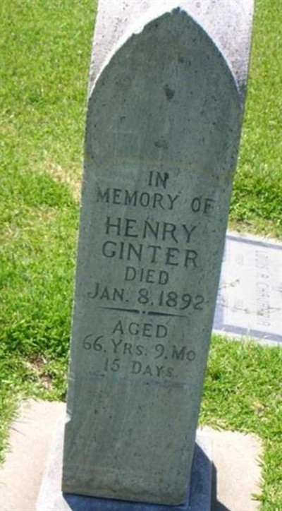 Henry Ginter on Sysoon