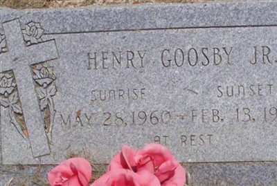 Henry Goosby, Jr on Sysoon