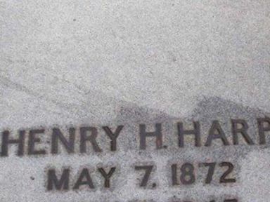 Henry H. Harp on Sysoon