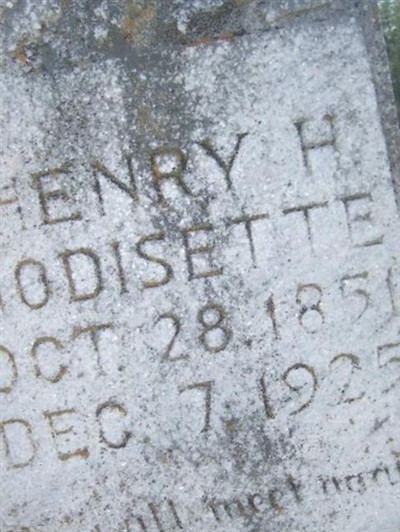 Henry Harrison Modisette on Sysoon