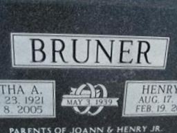Henry J. Bruner on Sysoon