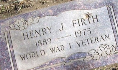 Henry J. Firth on Sysoon
