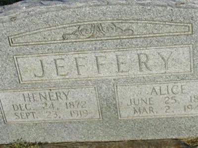 Henry Jeffery on Sysoon