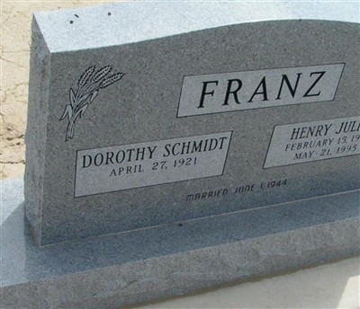 Henry Julius Franz on Sysoon