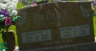 Henry L "Jack" Wolfe on Sysoon