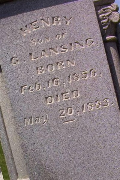 Henry Lansing on Sysoon