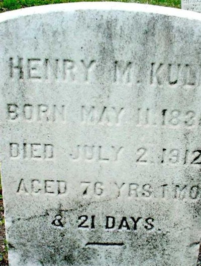 Henry M Kulp on Sysoon