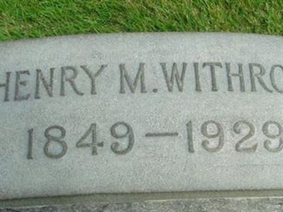 Henry M Withrow on Sysoon
