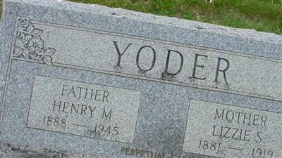 Henry M Yoder on Sysoon