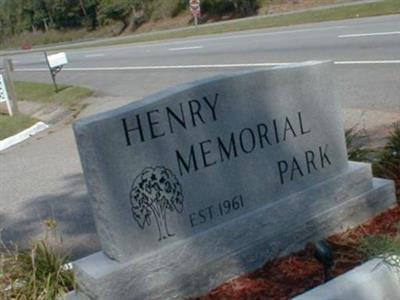 Henry Memorial Park on Sysoon