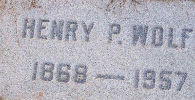 Henry P Wolff on Sysoon