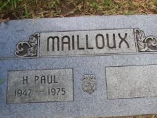 Henry Paul Mailloux on Sysoon