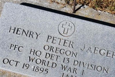 Henry Peter Jaeger on Sysoon