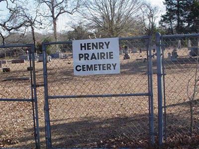 Henry Prairie Cemetery on Sysoon