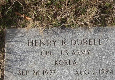 Henry R Durell on Sysoon