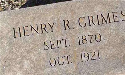 Henry R Grimes on Sysoon