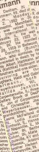 Henry R. Hartmann on Sysoon