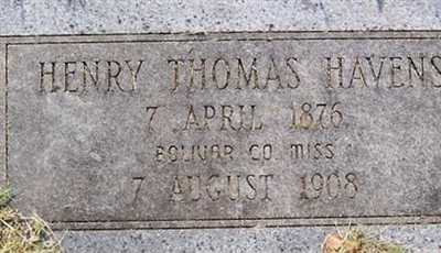 Henry Thomas Havens on Sysoon