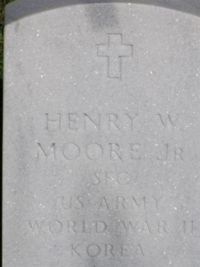Henry W Moore, Jr on Sysoon