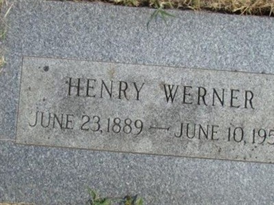 Henry Werner on Sysoon