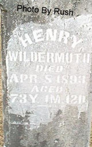 Henry Wildermuth on Sysoon