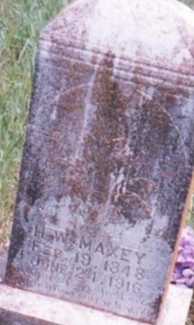 Henry William Maxey on Sysoon