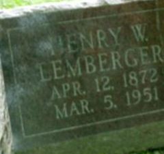 Henry Wilson Lemberger on Sysoon