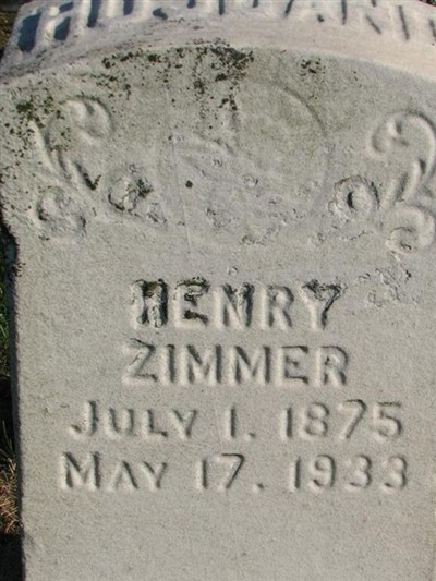Henry Zimmer on Sysoon