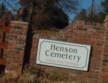 Henson Cemetery on Sysoon