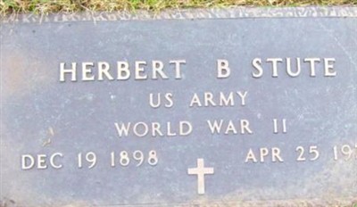 Herbert B. Stute on Sysoon