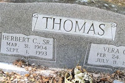 Herbert C. Thomas, Sr on Sysoon