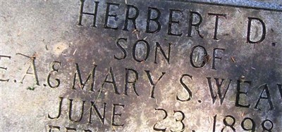 Herbert D. Weaver on Sysoon