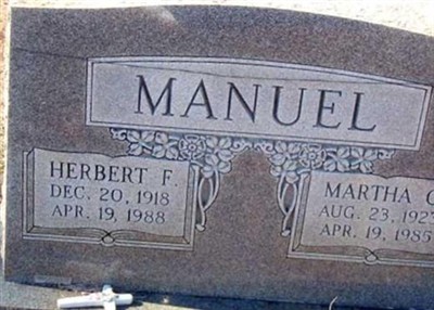 Herbert F Manuel on Sysoon
